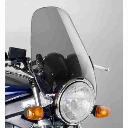 фото 2 Ветровые стекла для мотоциклов (cпойлеры) Ветровое стекло Puig Custom 2 Smoky