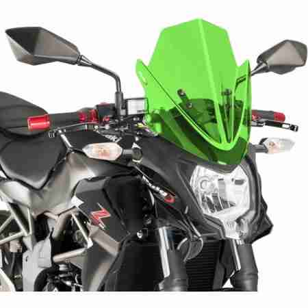 фото 1 Вітрове скло для мотоциклів (cпойлери) Вітрове скло Puig New Generation Sport Z250SL 15-16 Green