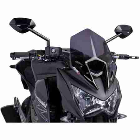 фото 1 Ветровые стекла для мотоциклов (cпойлеры) Ветровое стекло Puig New Generation Sport Z800 13-17 Dark Smoke