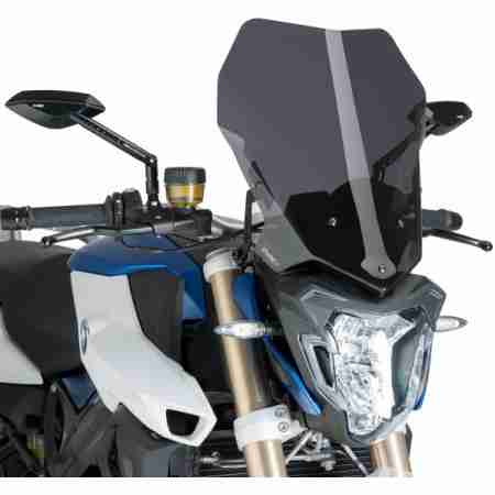 фото 1 Вітрове скло для мотоциклів (cпойлери) Вітрове скло Puig New Generation Touring F 800 R 15-16 Dark Smoke
