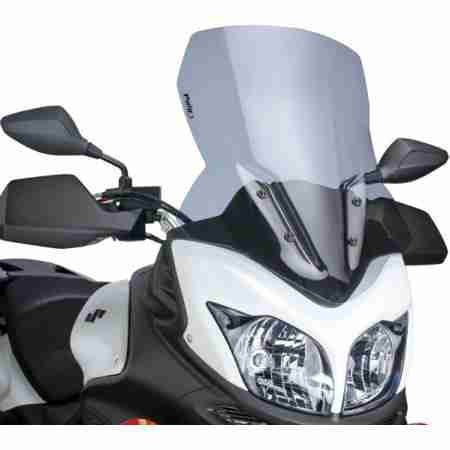 фото 1 Ветровые стекла для мотоциклов (cпойлеры) Ветровое стекло Puig Touring DL650 V-Strom 12-16 Smoky