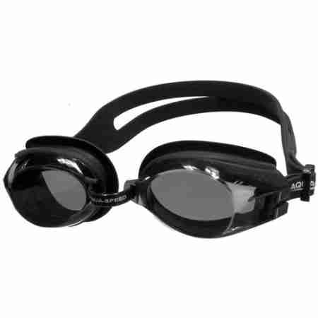 фото 1  Очки для плавания Aqua-Speed Cooler Black-Black Tinted Lens