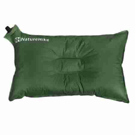 фото 1  Надувна подушка NatureHike Automatic Inflatable Pillow Army Green