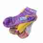 фото 1  Шкарпетки спортивні жіночі NH12W008-W 3 пары Pink/Yellow/Green Multisize