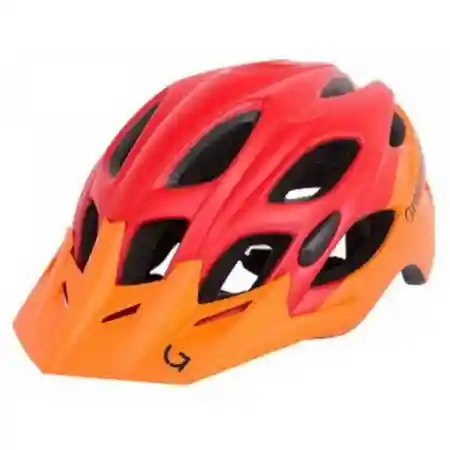 фото 1  Велошлем Green Cycle Enduro Orange-Red Matt 58-61см