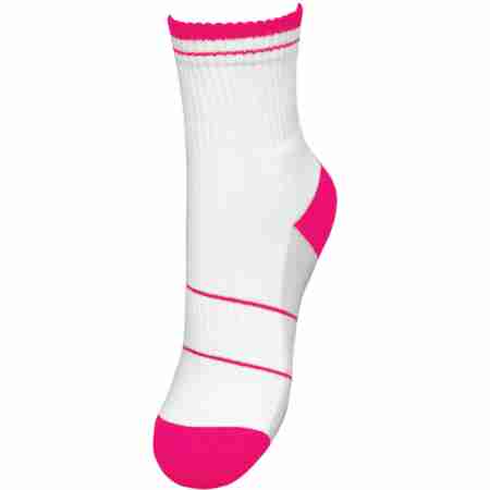 фото 1  Шкарпетки InMove Sport Kid Deodorant White-Pink 30-32