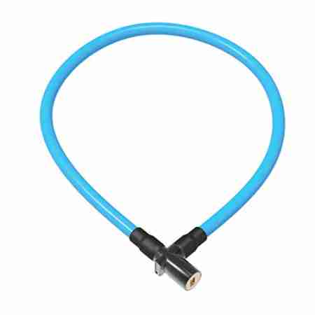 фото 1  Велозамок OnGuard Lightweight Key Coil Cable Lock 150см х 8мм Blue