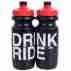 фото 2  Фляга Green Cycle Drink and Ride Black-Red-White 600ml