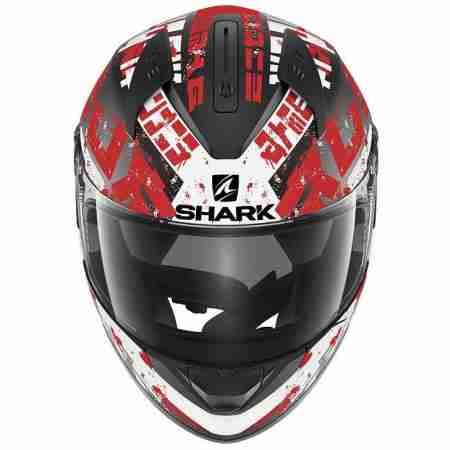 фото 2 Мотошлемы Мотошлем Shark Ridill Kengal Mat Black-Red-White S