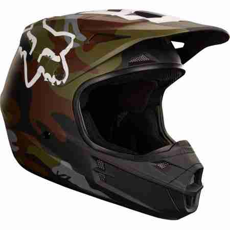 фото 5 Мотошоломи Мотошолом Fox V1 Camo Helmet Ece Camo Green XL