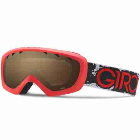 фото 1 Гірськолижні і сноубордические маски Гірськолижна маска Giro Chico Red-Black Amber Rose