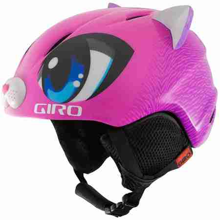 фото 1 Гірськолижні і сноубордические шоломи Гірськолижний шолом Giro Launch Plus Pink Meow XS (48.5-52cm)