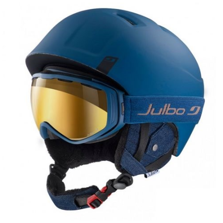 фото 2 Гірськолижні і сноубордические шоломи Гірськолижний шолом Julbo Power Blue Denim 58-60