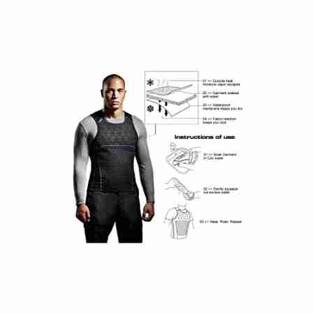 фото 4 Термобілизна Жилет-кондиционер REVIT Cooling Vest Liquid Black 3XL