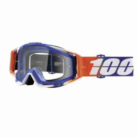 фото 1 Кроссовые маски и очки Мотоочки 100% Racecraft Goggle Roxburry - Clear Lens