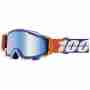 фото 1 Кроссовые маски и очки Мотоочки 100% Racecraft Goggle Roxburry - Mirror Blue Lens