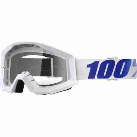 фото 1 Кросові маски і окуляри Мотоокуляри 100% Strata Moto Goggle Equinox - Clear Lens