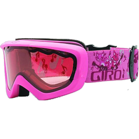 фото 1 Гірськолижні і сноубордические маски Гірськолижна маска дитяча Giro Chico Pink Rockin Kittens - Red