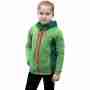 фото 1 Светри, фліс і футболки Флісова кофта дитяча Turbat Synychka Green-Red 128