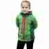 фото 2 Светри, фліс і футболки Флісова кофта дитяча Turbat Synychka Green-Red 140