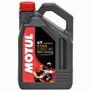 Моторное масло Motul 7100 4T SAE 20W50 (4L)