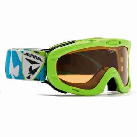 фото 1 Горнолыжные и сноубордические маски Маска лыжная Alpina Ruby S Lime