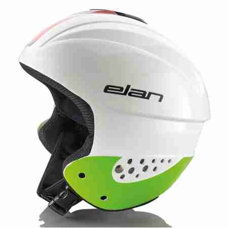 фото 1 Гірськолижні і сноубордические шоломи Шолом Elan Pro Race Jr White-Green 55