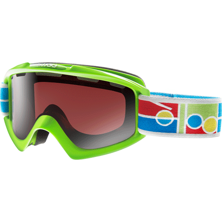 фото 1 Горнолыжные и сноубордические маски Маска лыжная Bolle Nova Green Logo Blocks Vermillon Gun