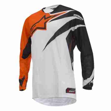 фото 1 Кроссовая одежда Кроссовая футболка (джерси) Alpinestars Techstar Orange-Black L