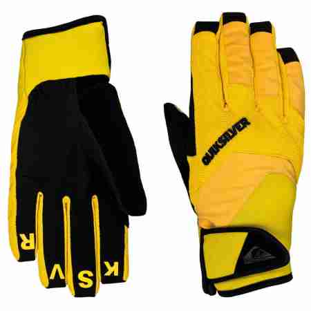 фото 1 Горнолыжные перчатки Горнолыжные перчатки Quiksilver Tips Gloves M SG Gold Fusion-Solid M (2014)