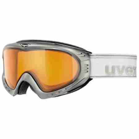 фото 1 Гірськолижні і сноубордические маски Лижна маска UVEX F 2 Silver Metallic Shiny