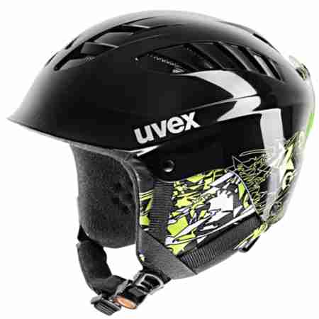 фото 1 Горнолыжные и сноубордические шлемы Шлем UVEX X-RIDE JUNIOR MOTION Black Green 2XS-S (2012)