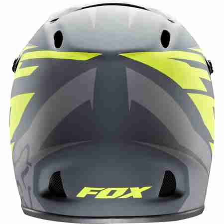 фото 2  Велошлем Fox Racing Rampage Helmet Grey-Yellow L