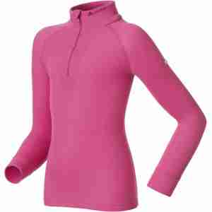 Термофутболка детская Odlo Shirt L/S Turtle Neck Zip Warm Violet Pink 104 (2013)