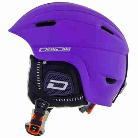 фото 1 Горнолыжные и сноубордические шлемы Зимний шлем Dirty Dog Venus Matt Purple M
