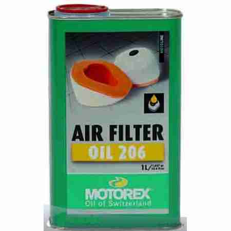 фото 1 Моторные масла и химия Масло для воздушного фильтра Motorex Air Filter Oil 206 1L
