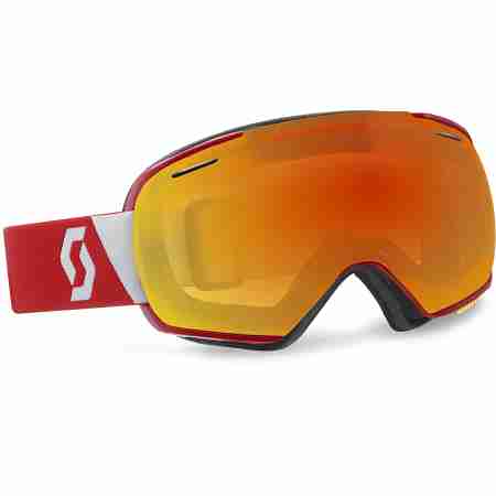 фото 1 Гірськолижні і сноубордические маски Гірськолижна маска Scott LINX Red-Red chrome