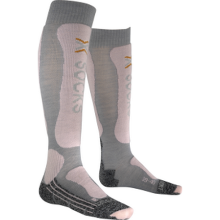 фото 1 Термобелье Термоноски X-socks Skiing Lady Comfort Supersoft Pearl Grey-Pink 37-38 (2014)