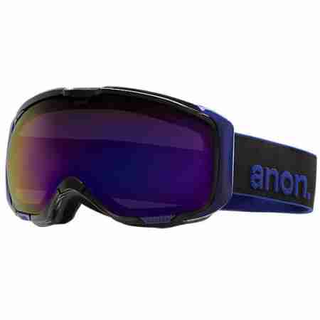 фото 1 Горнолыжные и сноубордические маски Сноубордическая маска ANON M1 Black-Blue Solex (2014)