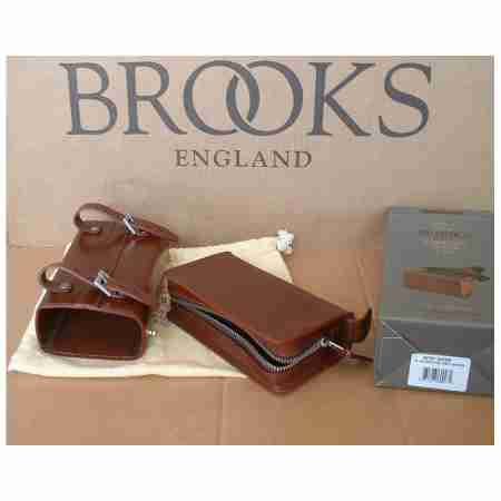 фото 2  Сумка для инструментов Brooks D-Shaped Tool Bag Antique Brown