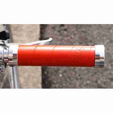 фото 2  Грипси Brooks Slender Leather Grips Red