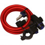Трос противоугонный Oxford Cable Lock Red 12mm x 1800mm