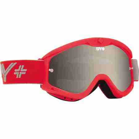 фото 1 Кросові маски і окуляри Мотоокуляри Spy+ Targa 3 MX GP Red - Smoke White-Silver