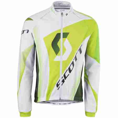 фото 1  Велокуртка Scott RC Pro Plus All Season Jacket White-Green L