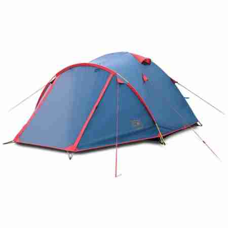 фото 1  Палатка Sol Camp 3 Blue-Red