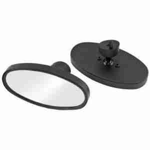 Зеркала Biker's Choice Black Fusion Oval Black