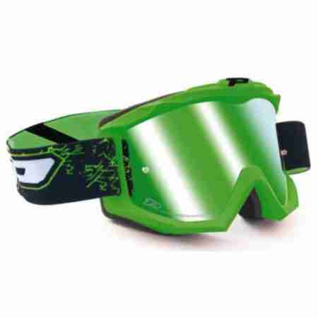 фото 1 Кросові маски і окуляри Мотоокуляри ProGrip Race Line Green Fluo