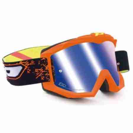 фото 1 Кросові маски і окуляри Мотоокуляри ProGrip Race Line Orange Fluo