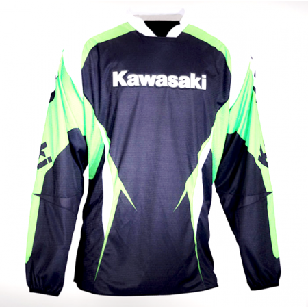 фото 1 Кроссовая одежда Мотоджерси Kawasaki MX Pro 10 Black-Green L