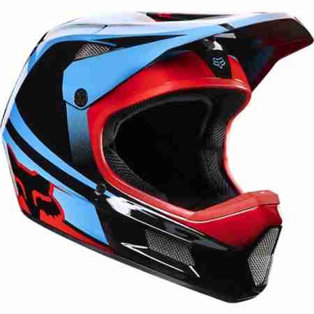 фото 1  Велошлем Fox Rampage Comp Imperial Black-Blue-Red L